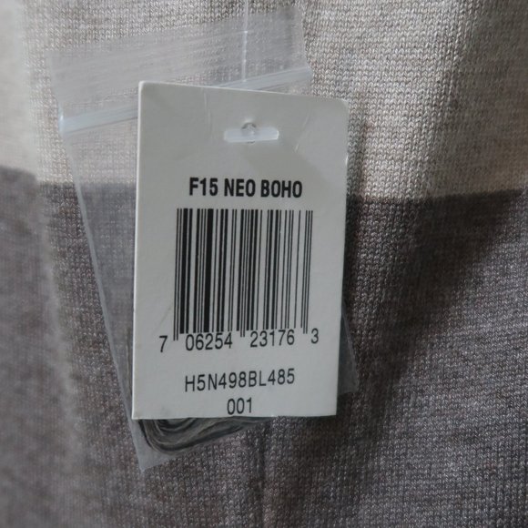 INC International Concepts Sleeveless Turtleneck Colorblock Sweater Dress Pet/L - Picture 7 of 8